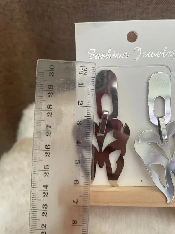 Boucles d’oreilles papillon ajouré – photo 2